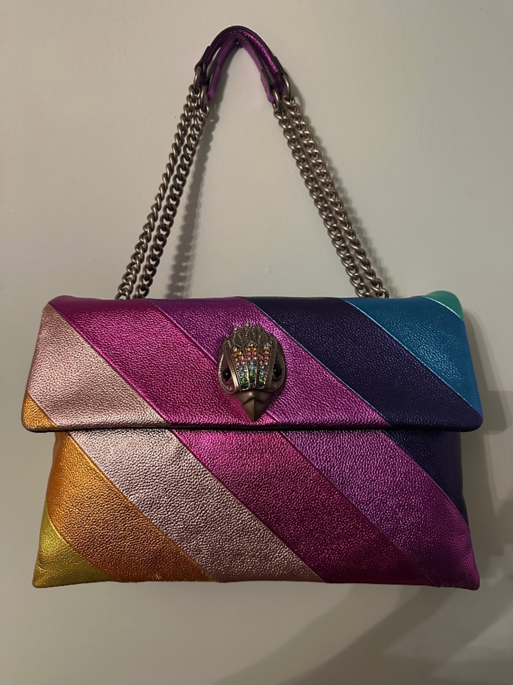 Kurt Geiger rainbow xxl bag